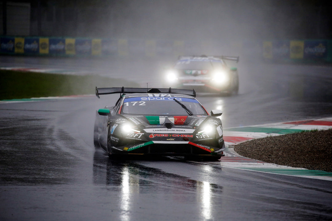 Un incidente vanifica la rimonta di Andrea Fontana a Monza per il titolo del GT Italiano