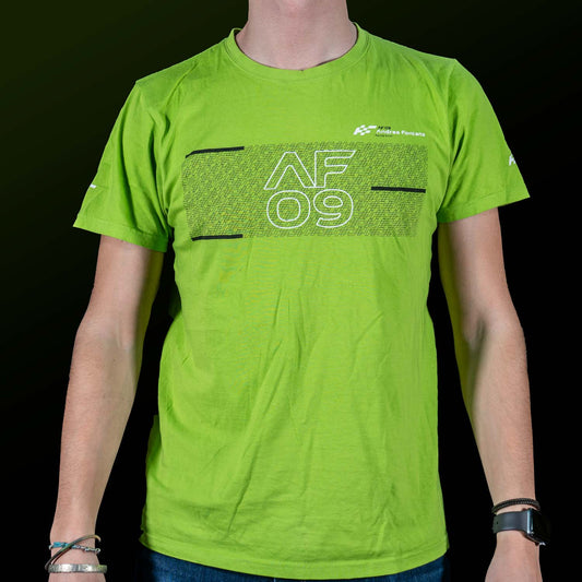 T-Shirt Verde con Logo - AF09