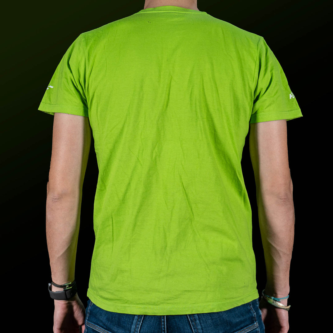 T-Shirt Verde con Logo - AF09