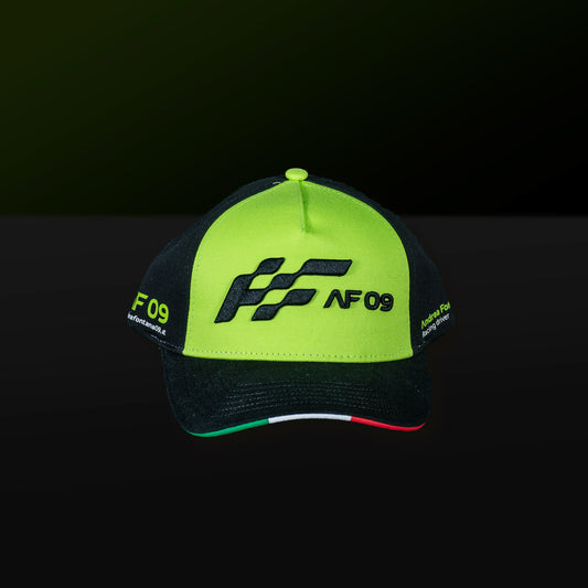 Cappello Racing con Logo e Dettagli Cuciti - AF09